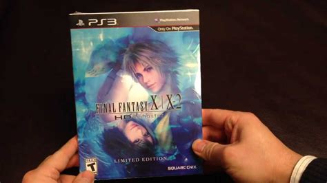 Final Fantasy X X Hd Remastered Ps Limited Edition Unboxing Youtube