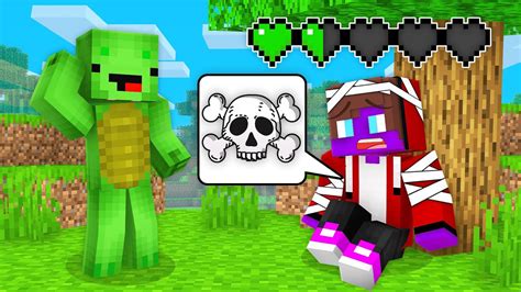 Why Jj Is Poisoned How Mikey Saved Jj In Minecraft Maizen Youtube