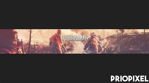 Free Battlefield 1 Banner Template By Priopixel On Deviantart