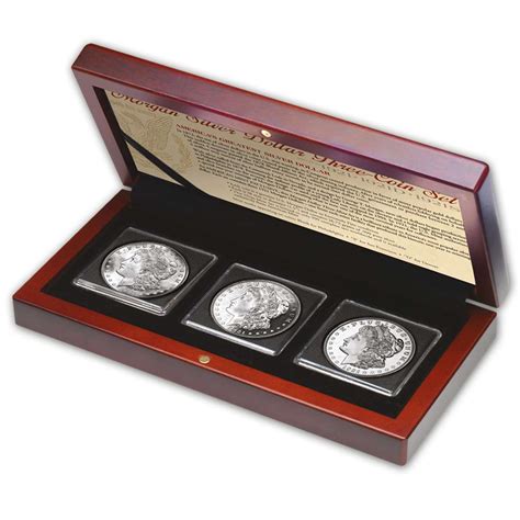 1921 Morgan Silver Dollar Mint Mark Set | American Mint