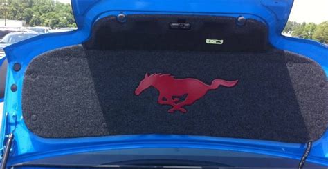 Aftermarket Trunk Lid Mat Accessory For 201020112012 Ford Mustang