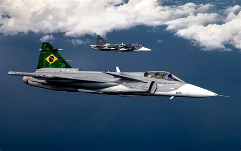 Defesa Brasil Not Cias Saab Entregar Seis Ca As Gripen E Em