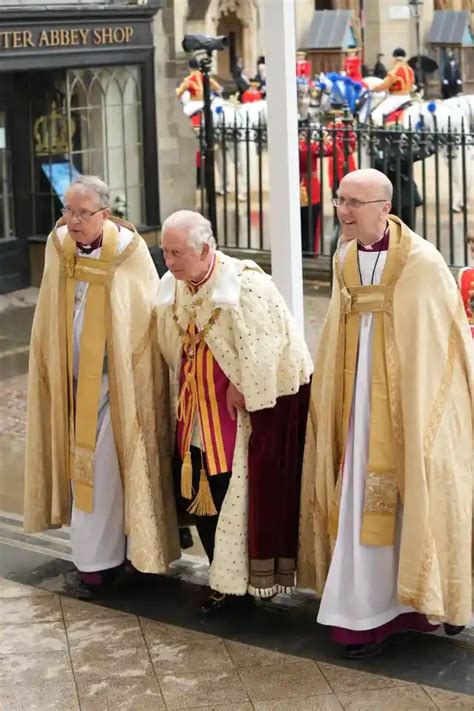 EXCLUSIVE King Charles III Crowned In Historic Ceremony At Westminster