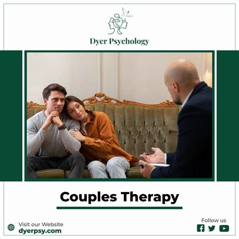 What Is Couples Therapy And Why Should You Go For It By Dyer