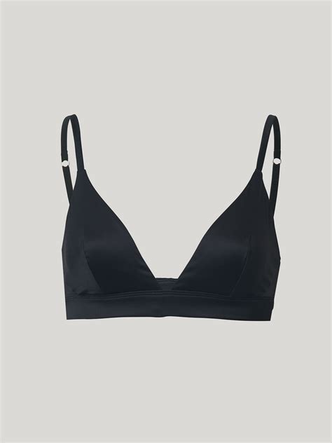 Stretch Silk Triangle Bra