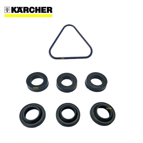 Kit Gaxetas Kit Anel Raspador De Oleo Oring Triangular Para Karcher