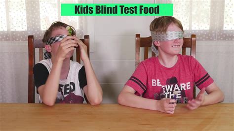 Australian Kids Blind Taste Test Food Youtube