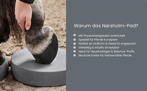 NØRSHOLM EQUESTRIAN Balance Pad Pferd 2er Set Zubehör für