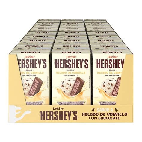 Leche Hershey S Sabor Helado De Vainilla Con Chocolate Pzas De