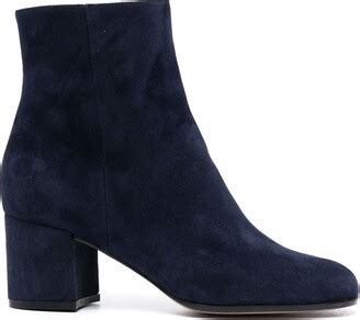 Gianvito Rossi Daryl Suede Ankle Boots ShopStyle