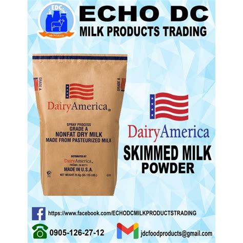 Dairy America Skimmed Milk Powder Kg Pouch Lazada Ph