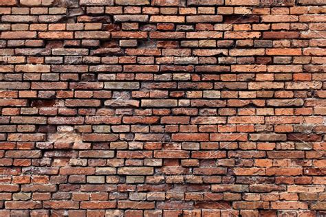 Grunge Brick Wall Damaged Plaster Brick Wall Brick Brick Wall Texture