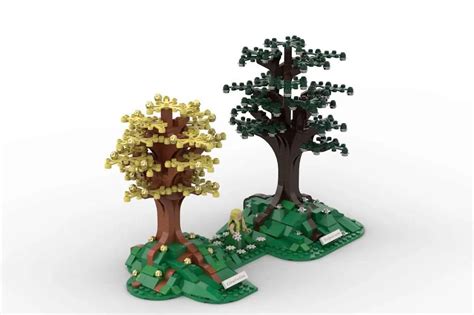 Lego Ideas The Two Trees Laurelin And Telperion