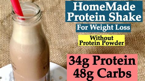 Homemade Protein Shake Recipe Without Protein Powder How To Make