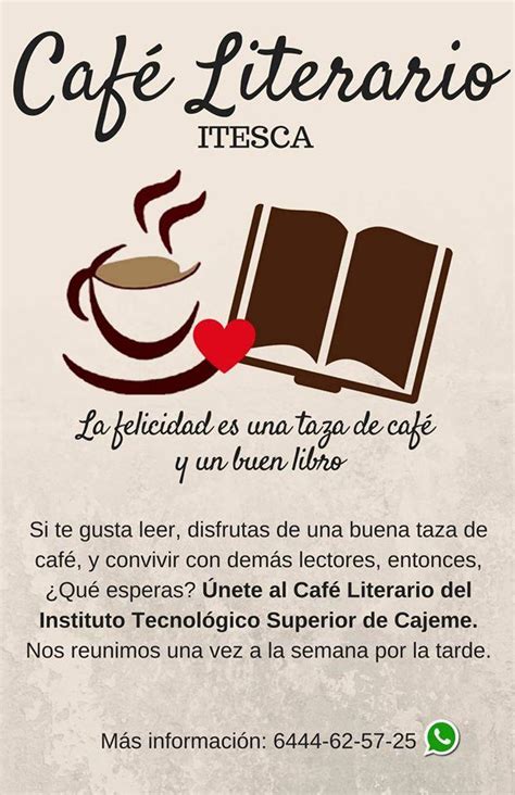 Café Literario Itesca Ciudad Obregón