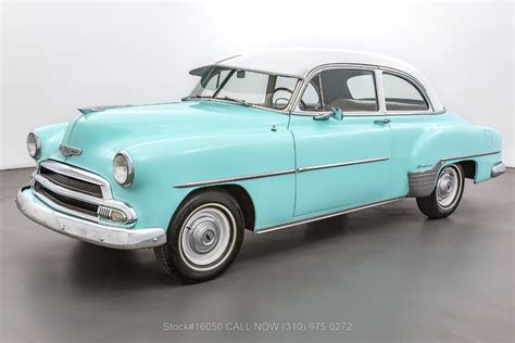 1952 Chevrolet Styleline Deluxe 2 Door Sedan Stock 16050 374 Visit