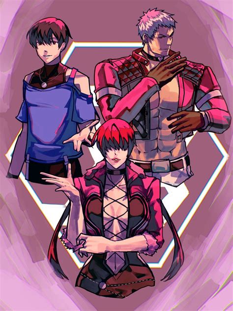 Shermie Chris And Nanakase Yashiro The King Of Fighters And 1 More