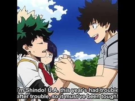 Bakugou Being Jealous Shindo And Deku Holding Hands Mha Bakudeku In