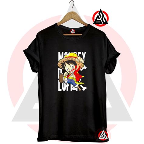 Jual Evizone Kaos Distro Anime Onepiece Luffy Cotton Combed Premium