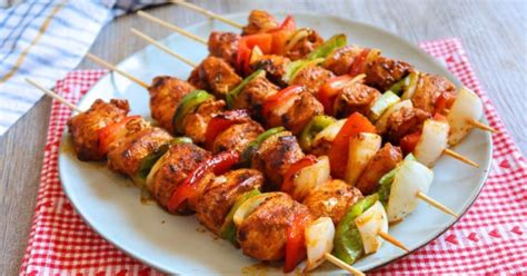 Brochetas de pollo adobado Receta rápida Cocina y recetas fáciles