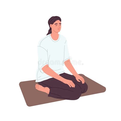 Kneeling Asana Stock Illustrations 40 Kneeling Asana Stock