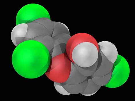 Triclosan Molecule Photograph By Laguna Design Science Photo Library