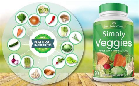 Simply Nature S Promise Fruit And Vegetable Supplements Veggie