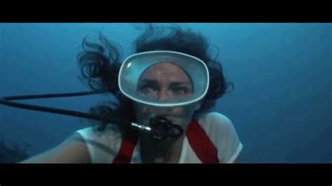 Jaqueline Bisset Scuba Diving With White Wet T Shirt The Deep Movie