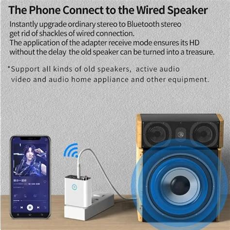 Adaptor Bluetooth Receptor Audio 3 In 1 NAXSIR Cu Telecomanda