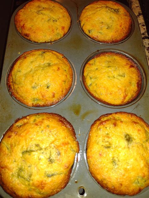 Jalapeno Cheddar Cornbread Muffins Easy Diy Recipes