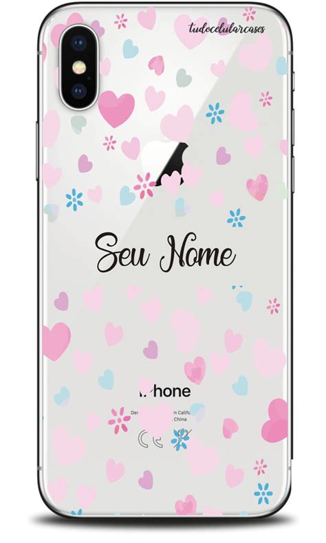 Capinha Capa Case Celular Personalizada Nome Linha Elo