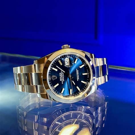 Montre Homme Rolex Datejust Ii Cadran Bleu Watch Consulting