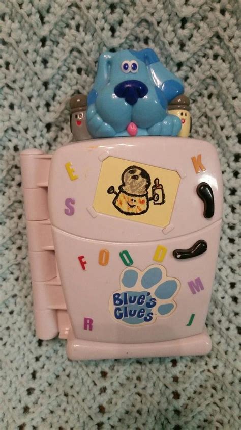 Blues Clues Refrigerator Salt And Pepper Talking Interactive Toy 1999 Tyco Mattel 1924618844