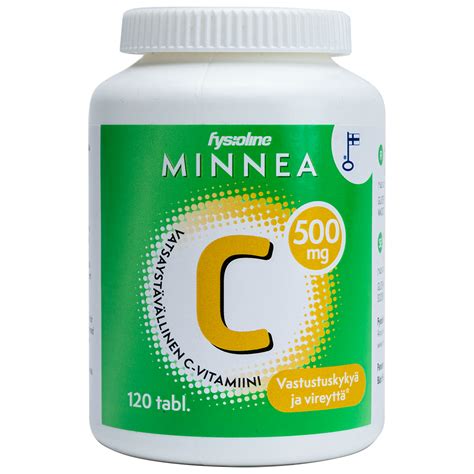 Minnea C Vitamiini 500 Mg 120 Tablettia Apteekkituotteet Fi