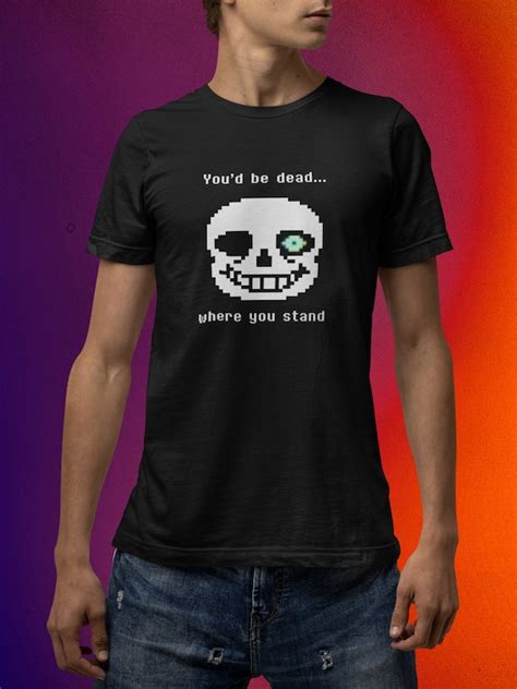 Undertale Sans T Shirt Etsy