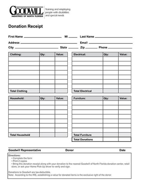 50+ FREE Donation Receipt Templates (Word | PDF)