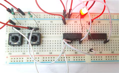 Switching Circuit Of Nor Gate - Circuit Diagram