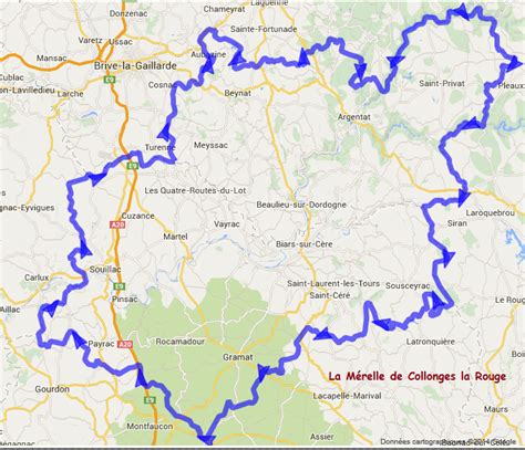 Dordogne valley france map - frosdlongisland