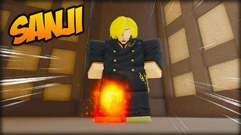 This Roblox Anime Game Has The Best Sanji Character YouTube