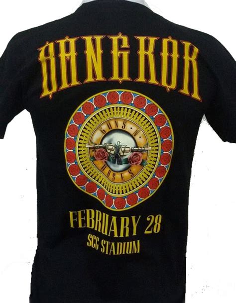 Guns `n` Roses T Shirt Bangkok Size Xxl Roxxbkk