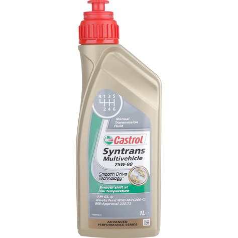 Castrol Syntrans Multivehicle 75W90 Full Syn Manual Trans Fluid 1 Litre ...