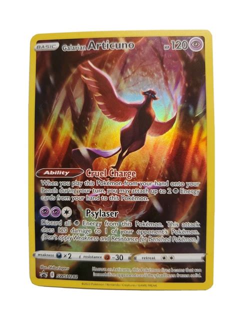 Karta Pok Mon Galarian Articuno Swsh Promo