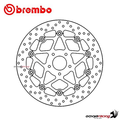 Brembo Serie Oro Front Floating Brake Disc For Ktm 890 Duke R 2020