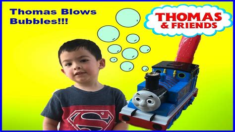 Thomas Go Bubbles Fun For Kids Bubble Machine Playtime Activity Thomas