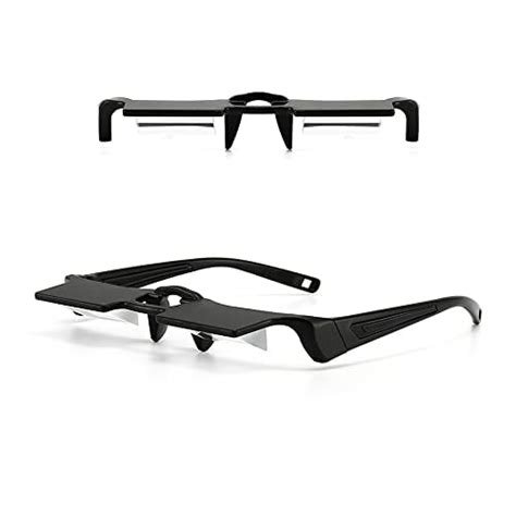 Bywobywo Lazy Glasses Horizontal Reading Glasses Upside Down 90