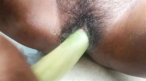 Whole Cucumber In My Dark Pussy Taking A Huge Cucumber In My Pussy Fucking With Cucumber Painful