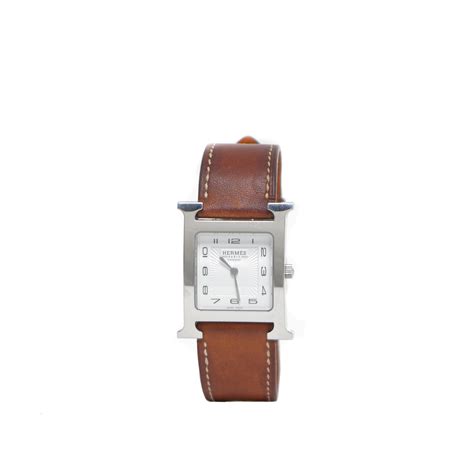 Bijoux Montre Hermès Heure H Marron d occasion Monogram Paris