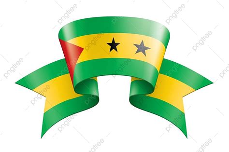 Sao Tome And Principe National Flag Tour Flag Background PNG And