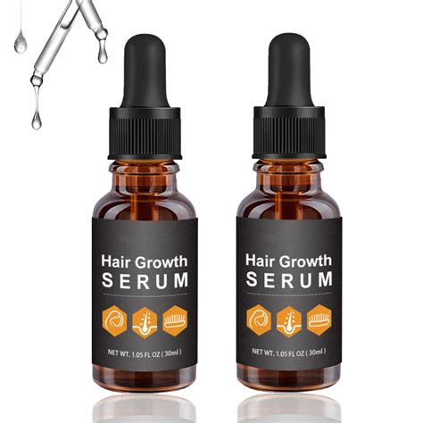 4pack Allurium Hair Growth Serum For Black Women And Men