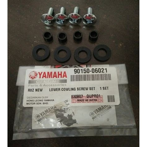 RXZ135 ENGIN LOWER COWLING SCREW SET ORIGINAL Shopee Malaysia